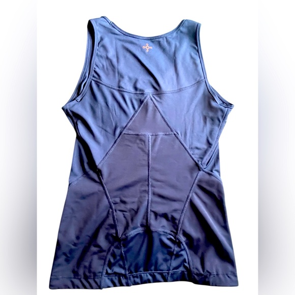 Tommie Copper Women's Lower Back Support Tank (Navy Blue) - Picture 3 of 6